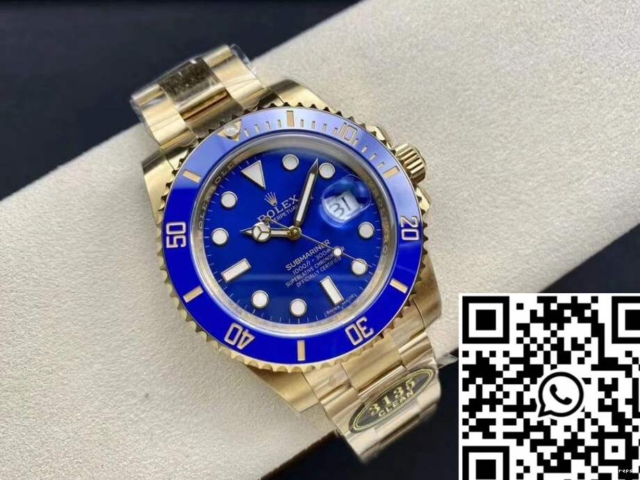 Rolex Clean Blue Bezel M116618LB-0003 Factory Submariner 0501
